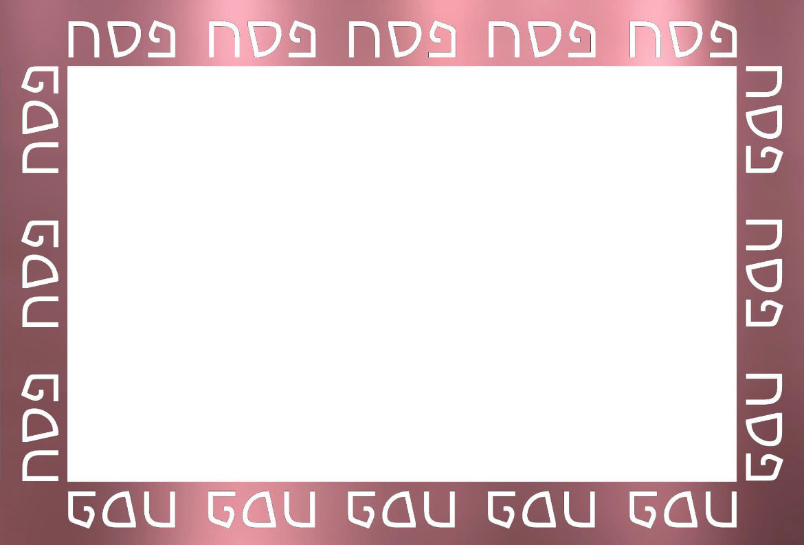 Foil Pesach - Placemat