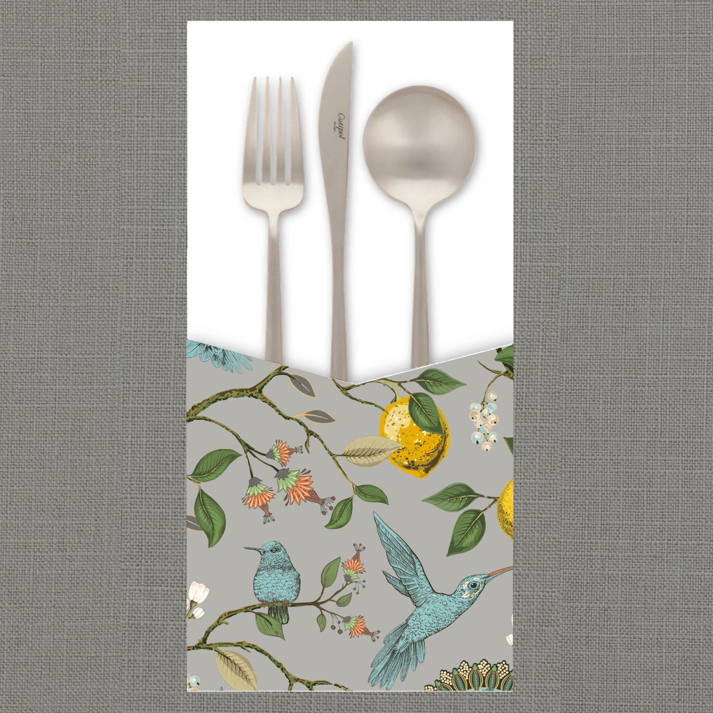 Bird Cutlery Pouch