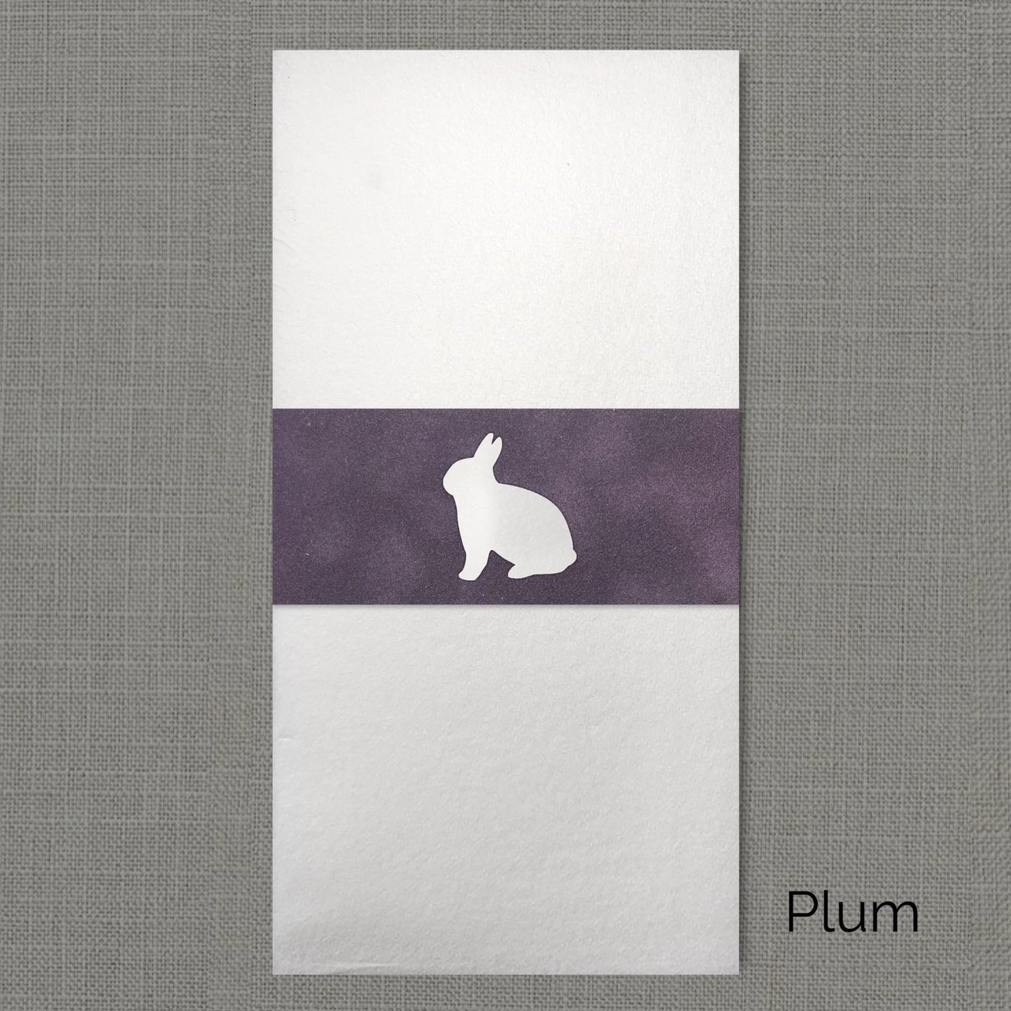 Bunny Velvet Napkin Wrap