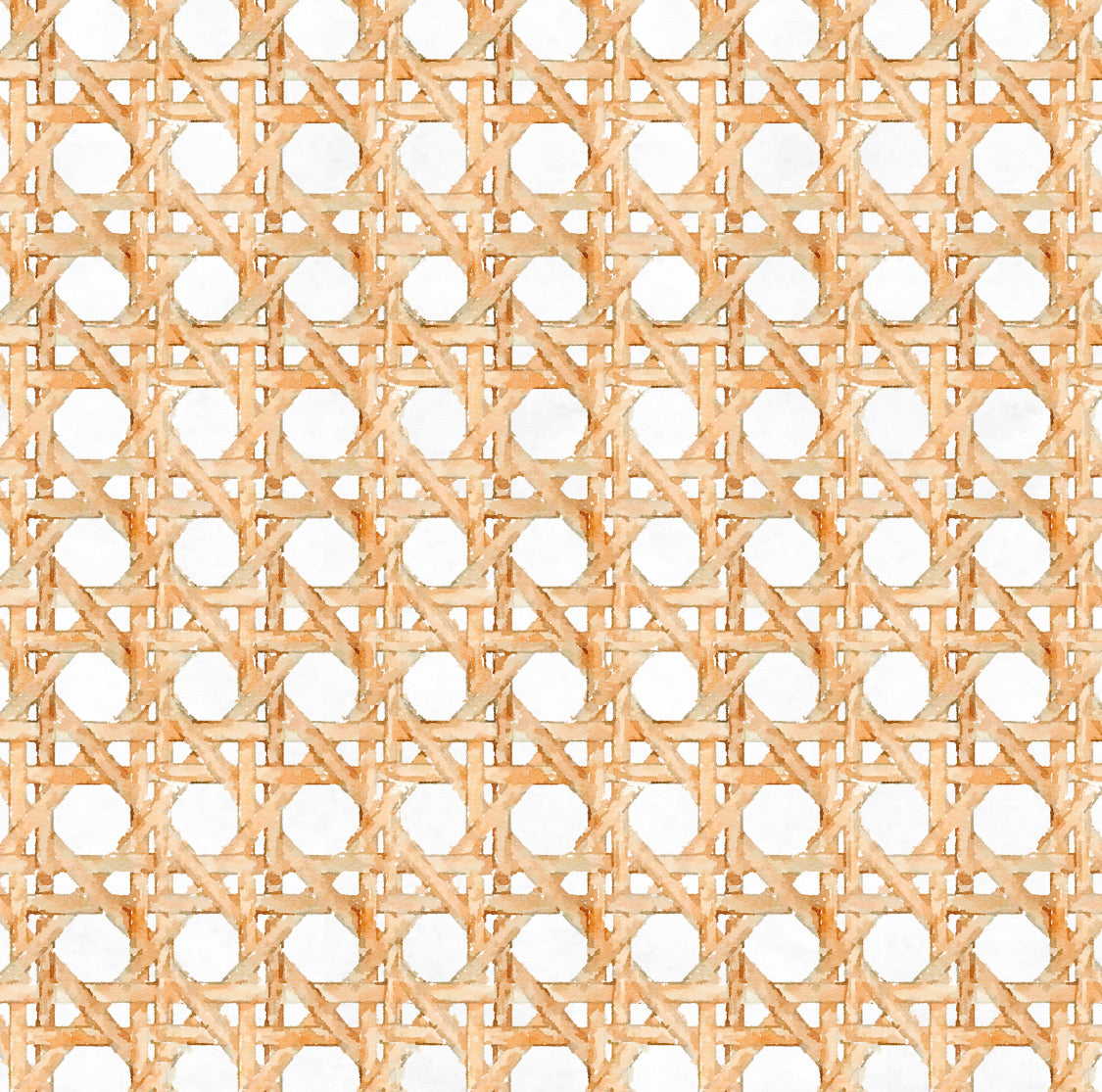 Wicker “WHITE” Charger - (SQUARE)