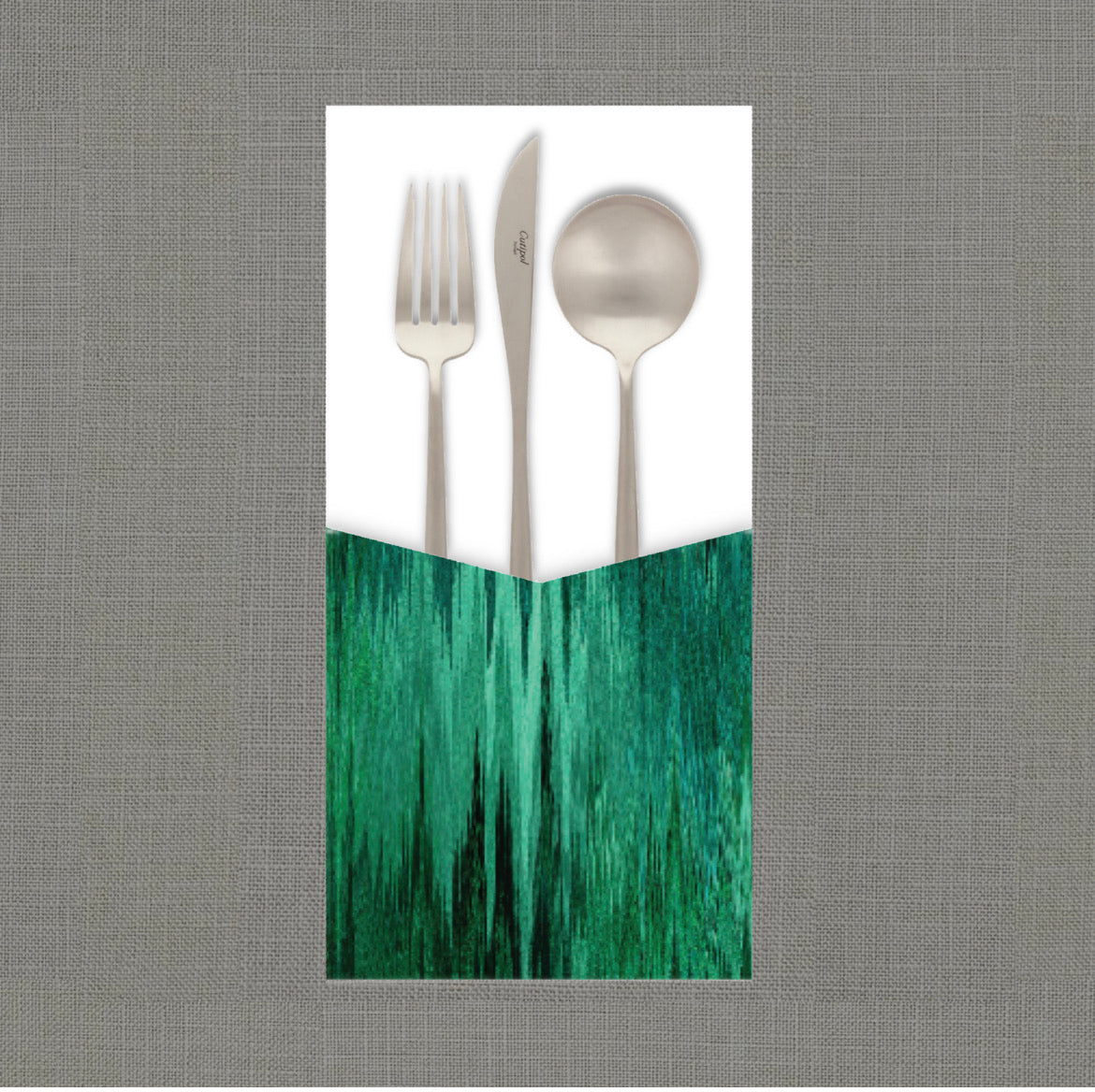 Danke Emerald Forest Cutlery Pouch