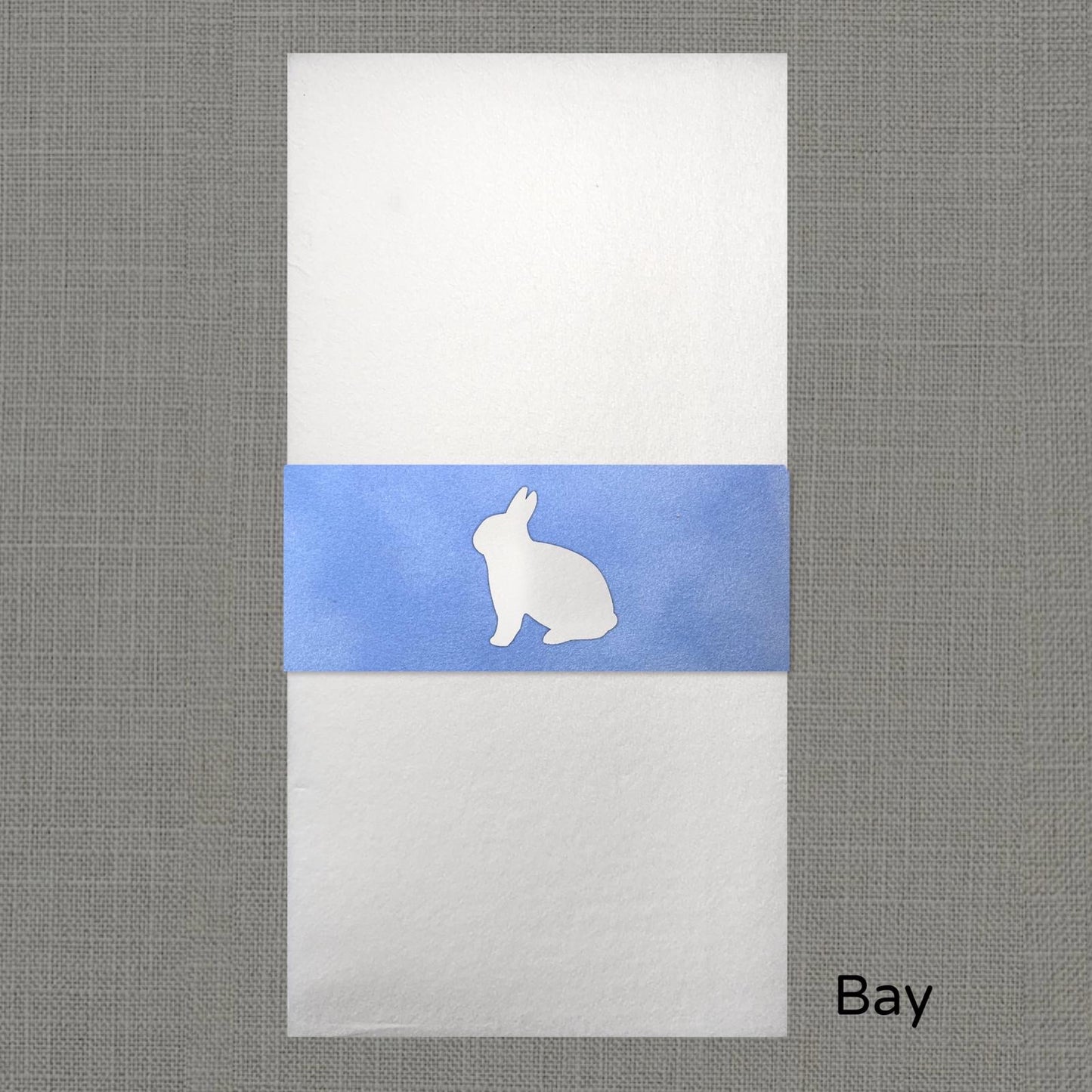 Bunny Velvet Napkin Wrap