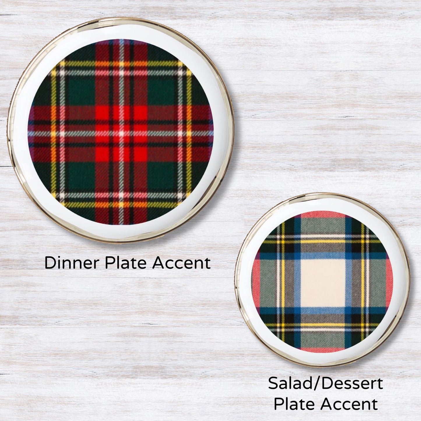 Tartan Classic Plate Accent
