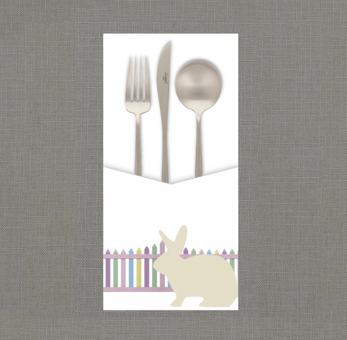 Pastel Paschal Cutlery Pouch