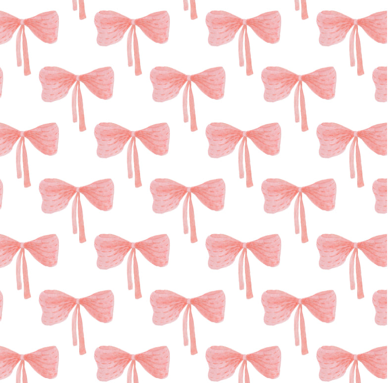 Rosy Ribbon Charger - (SQUARE)