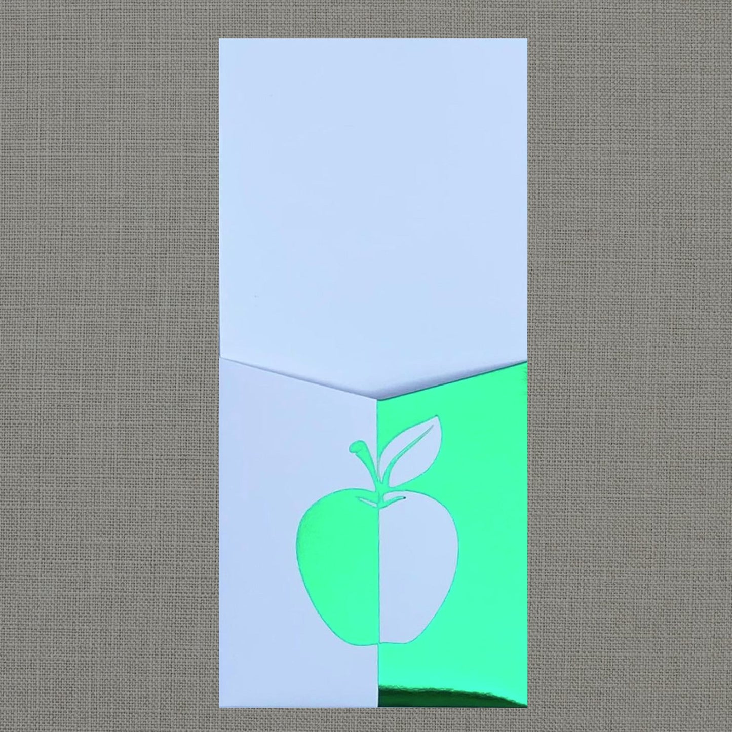 Foil Mondrian Apples - Cutlery Pouch