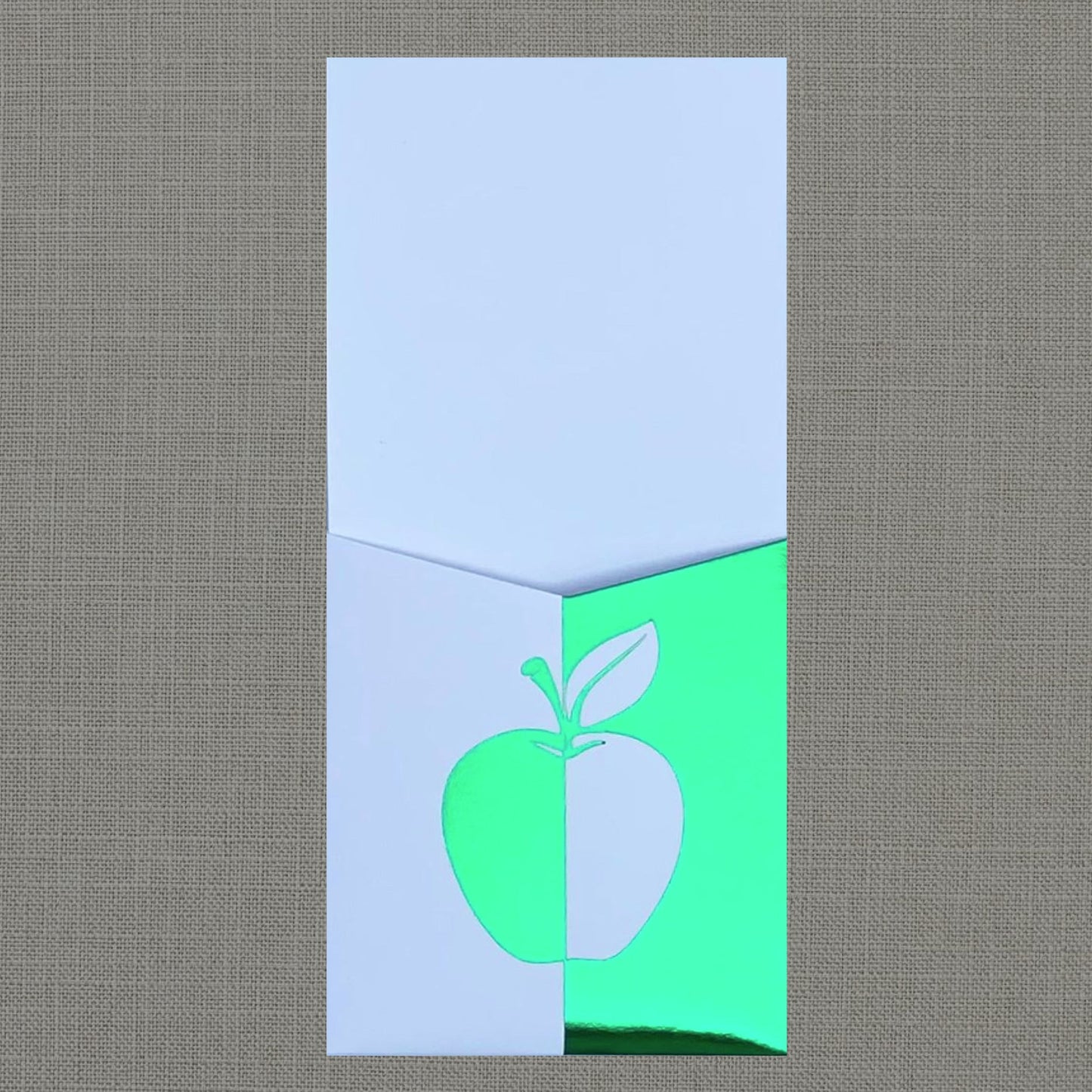 Foil Mondrian Apples - Cutlery Pouch