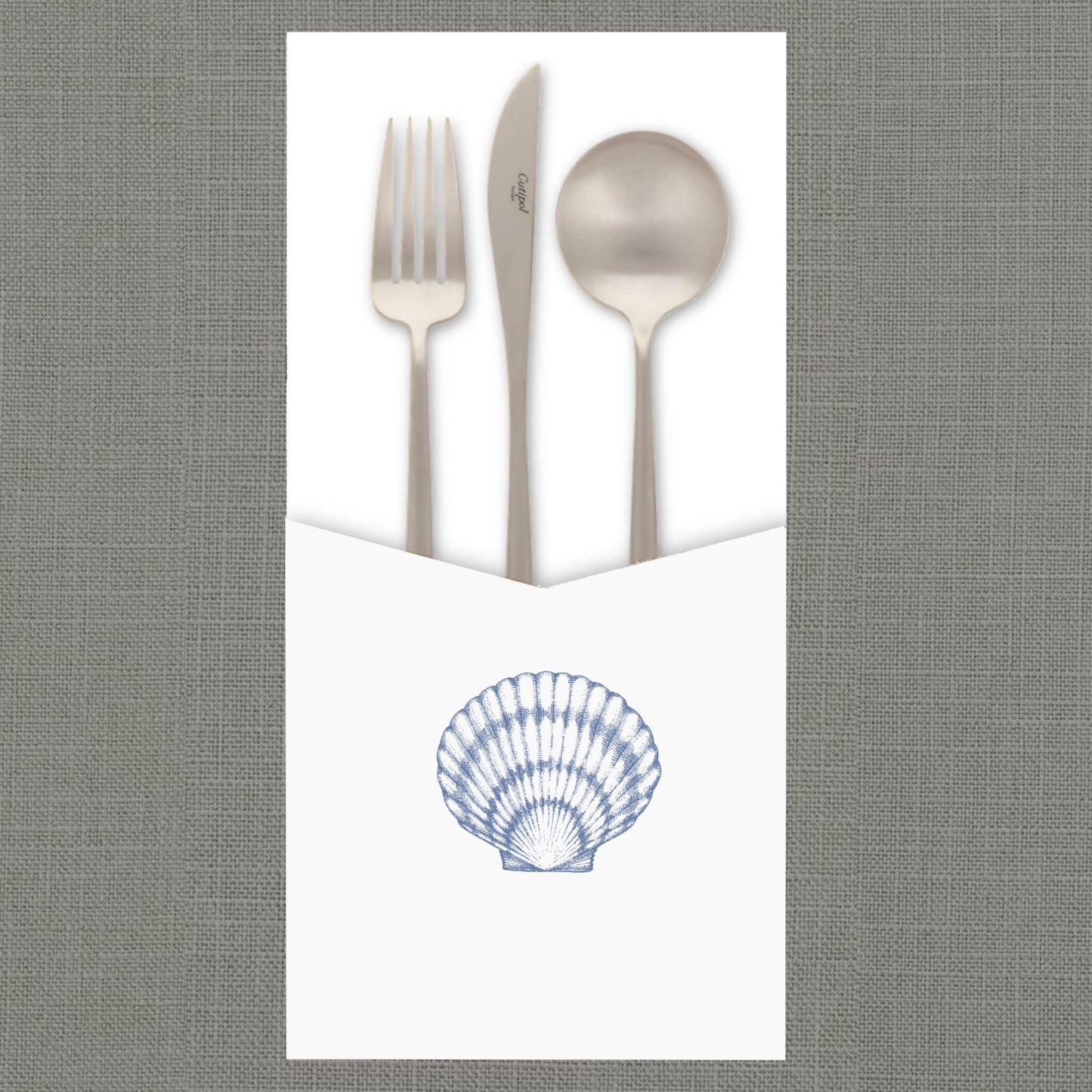 Seashell Cutlery Pouch