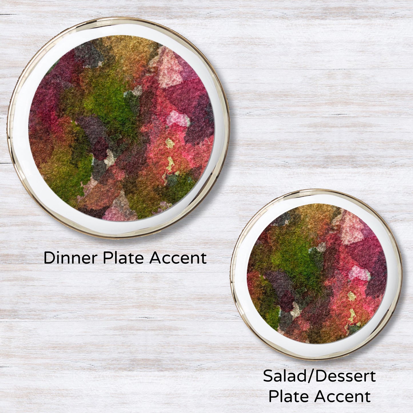 Rougeland Plate Accent