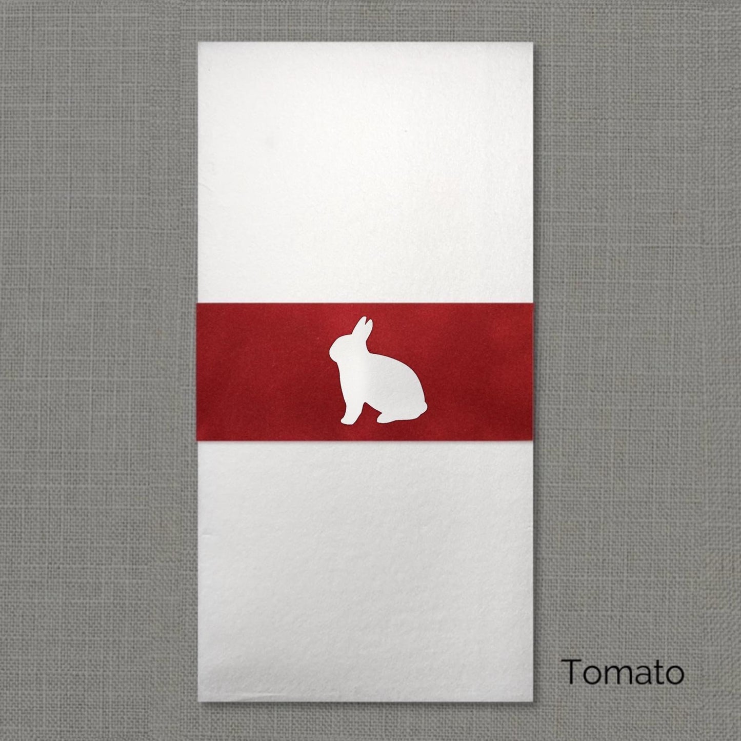 Bunny Velvet Napkin Wrap