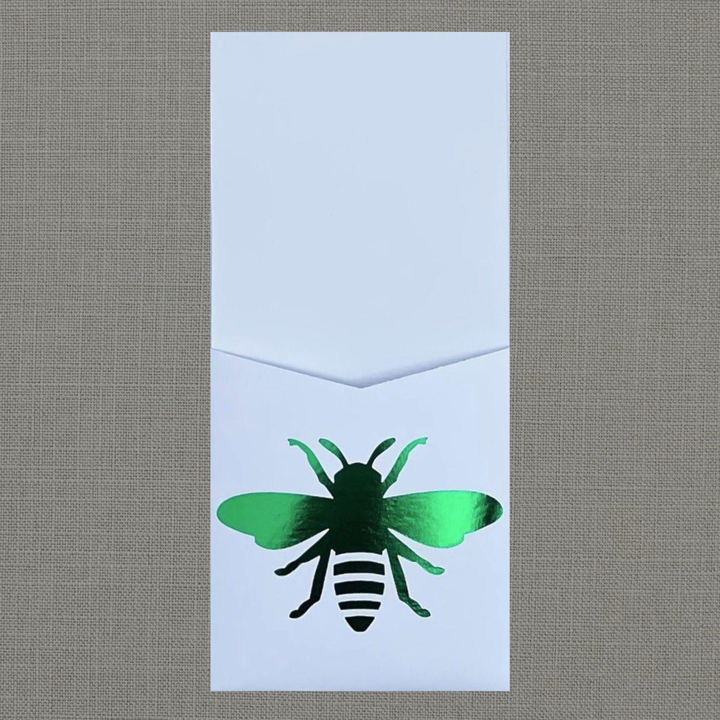 Foil Diamond Bee - Cutlery Pouch