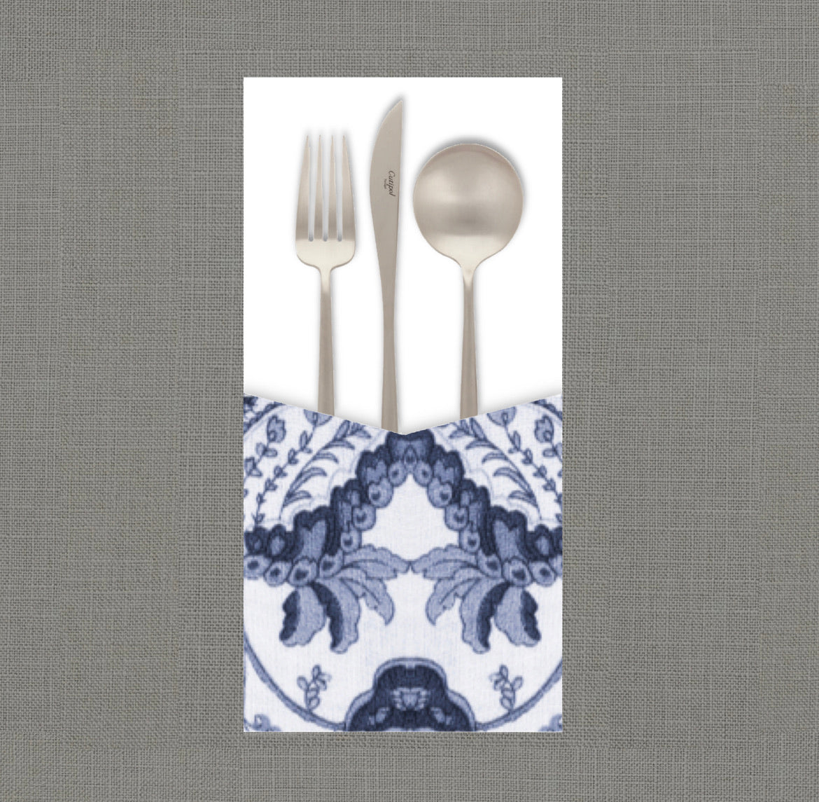 Parisian Paisley Cutlery Pouch