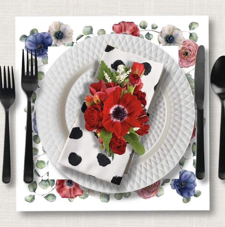 Eucalyptus Frame Charger - (SQUARE)