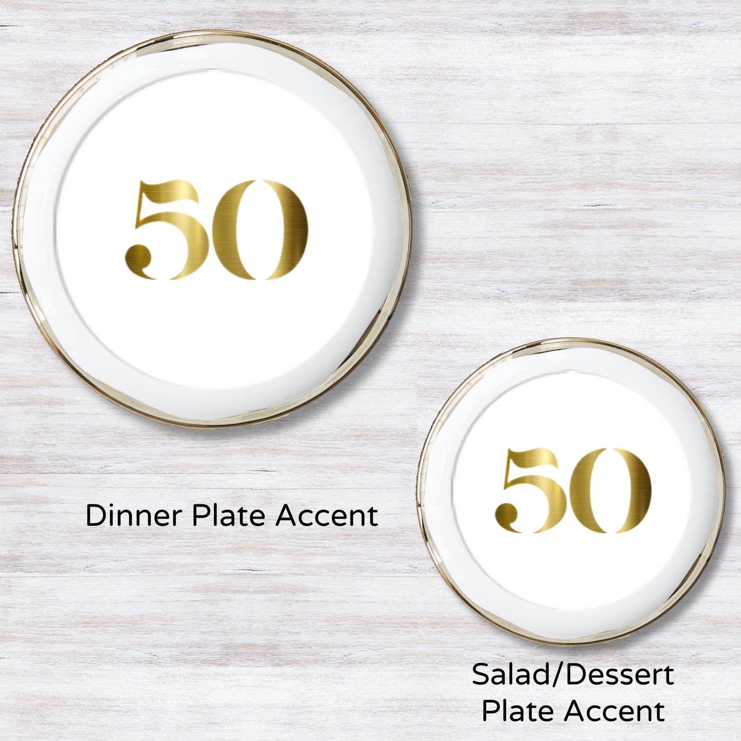 Foil Celebrate! 50 - Plate Accent