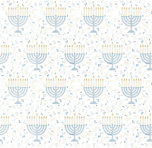 Menorah Confetti - Charger