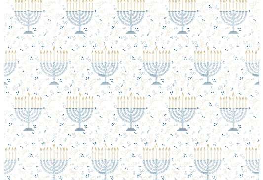 Menorah Confetti - Placemat