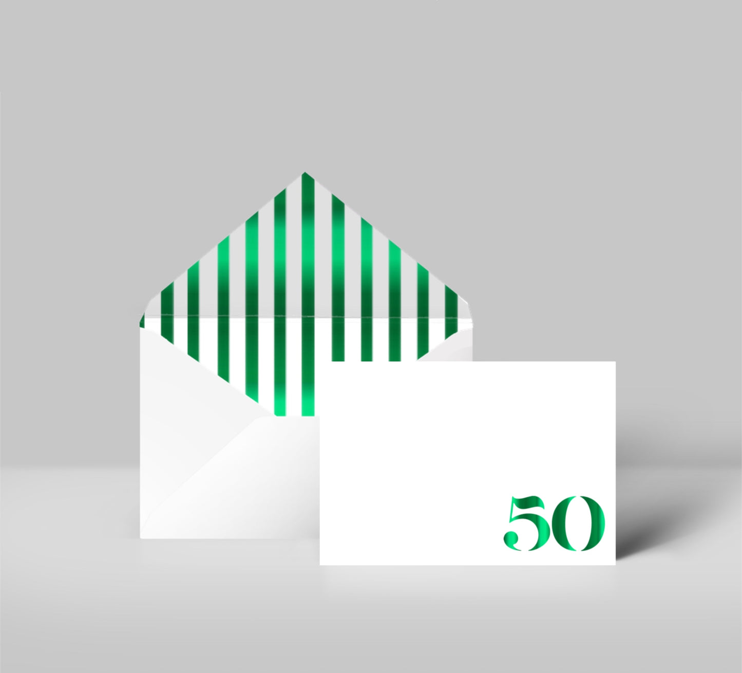 Foil Celebrate! 50 - Greeting Cards