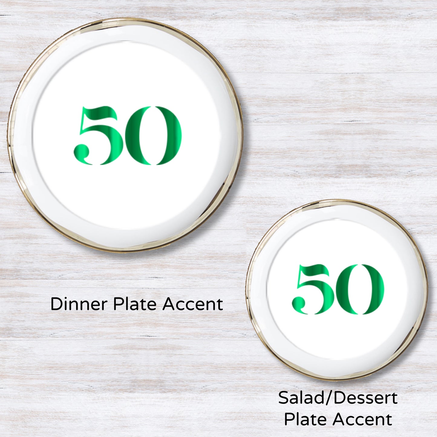 Foil Celebrate! 50 - Plate Accent