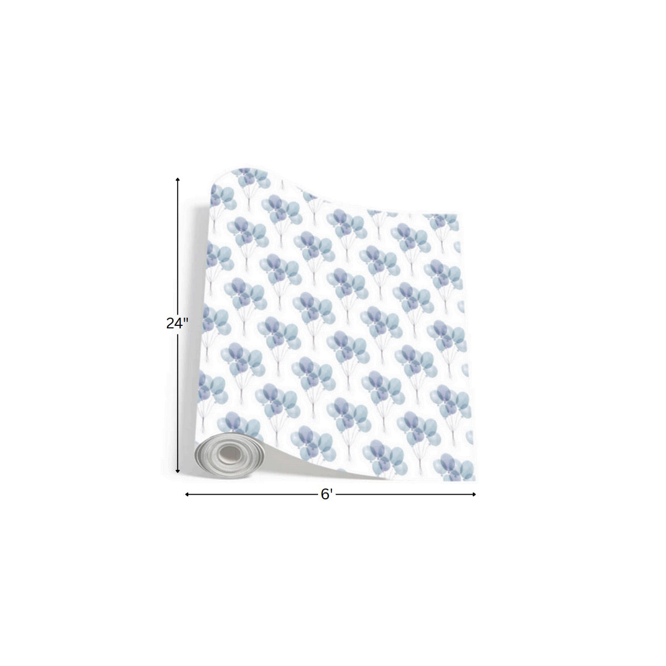 Watercolor Balloon - Printed Wrapping Paper