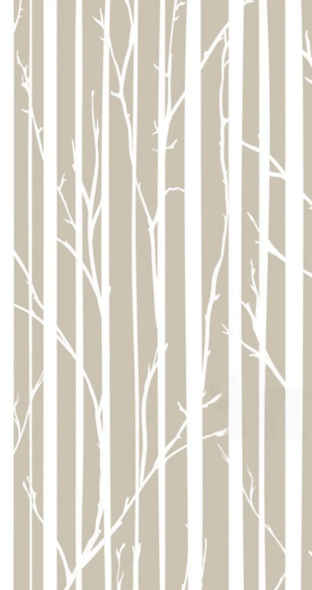 Taupe Branch Effect - Printed Guest Towel