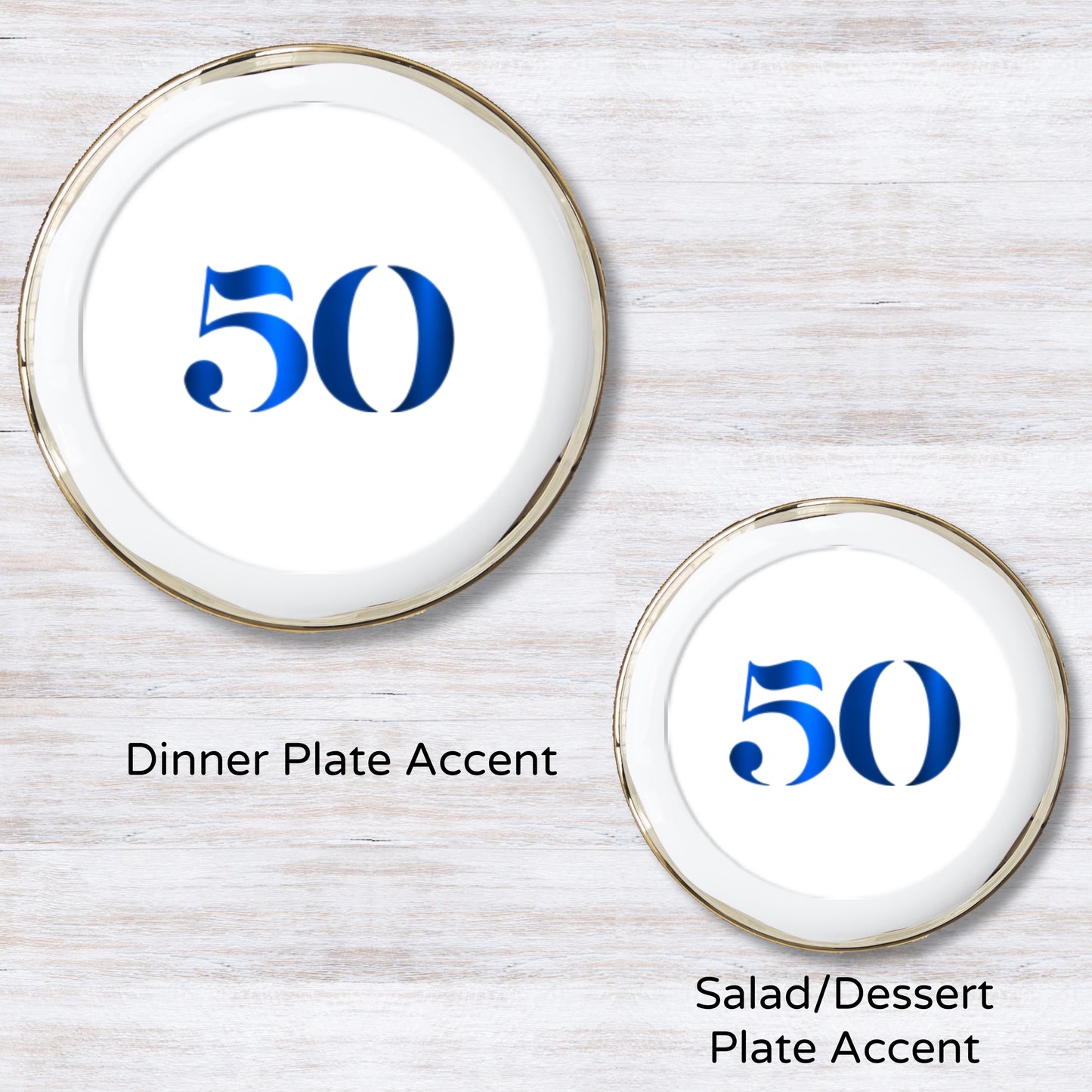 Foil Celebrate! 50 - Plate Accent