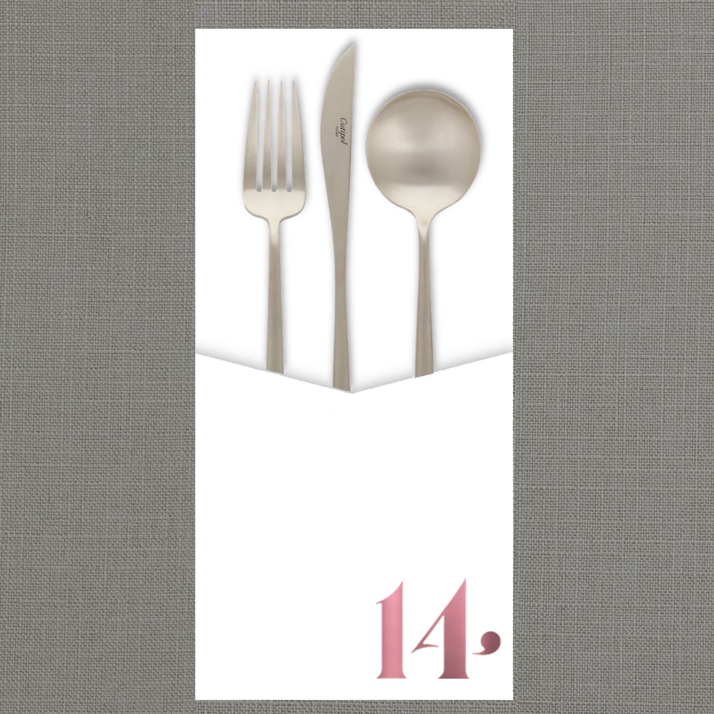 Foil Celebrate! 14 - Cutlery Pouch