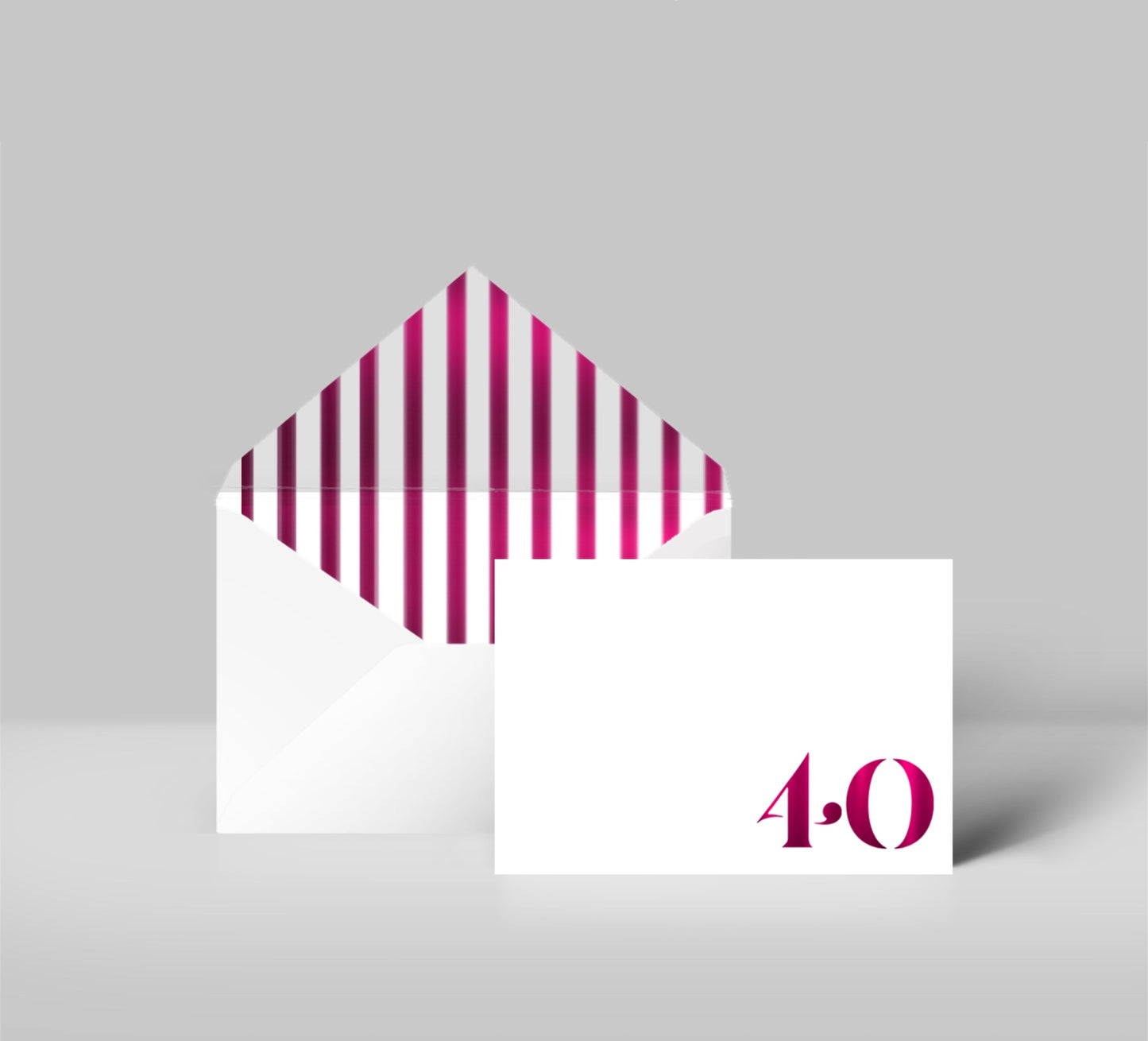 Foil Celebrate! 40 - Greeting Cards