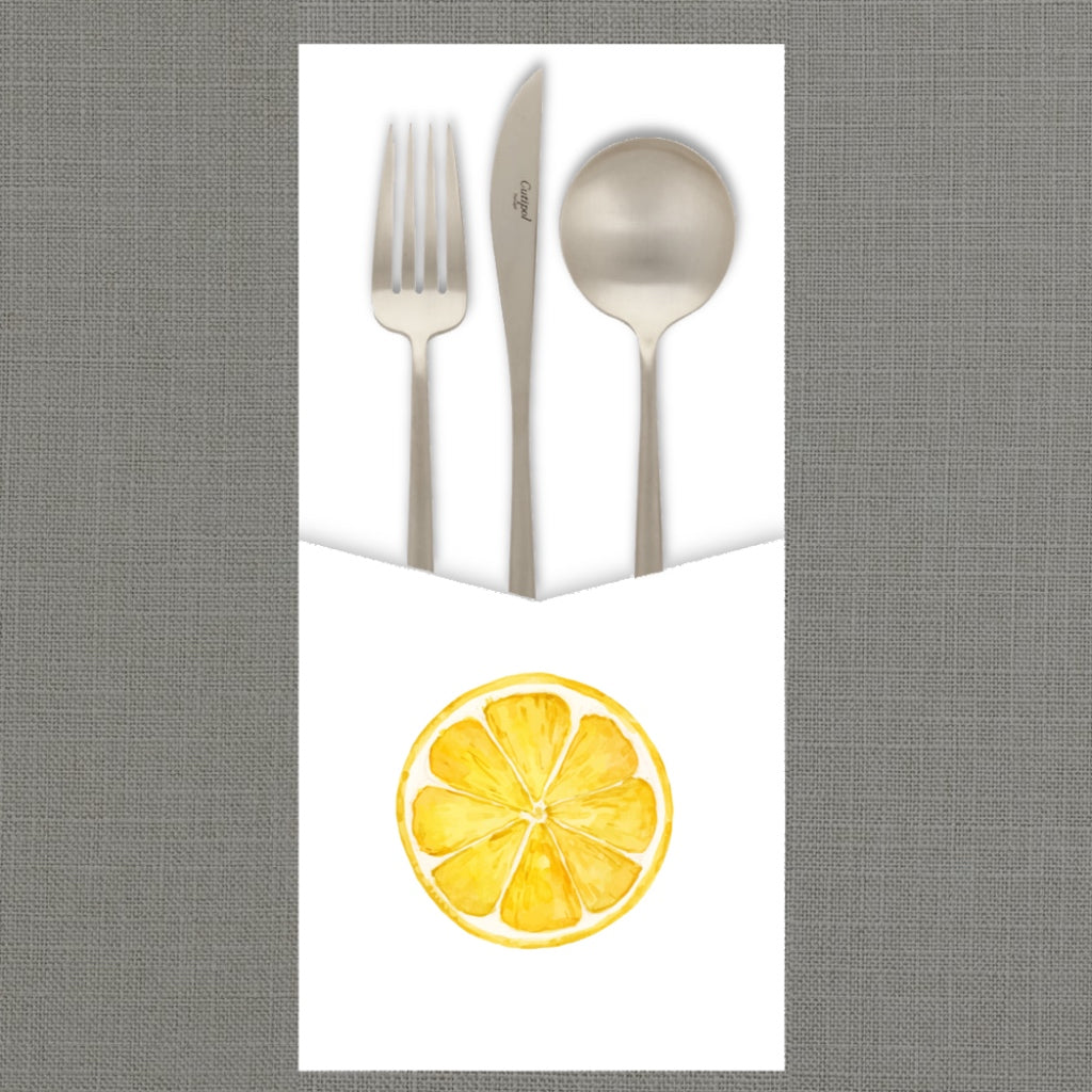 Lemon Slice - Cutlery Pouch