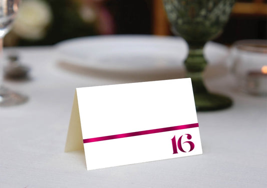 Foil Celebrate! 16 - Place Cards