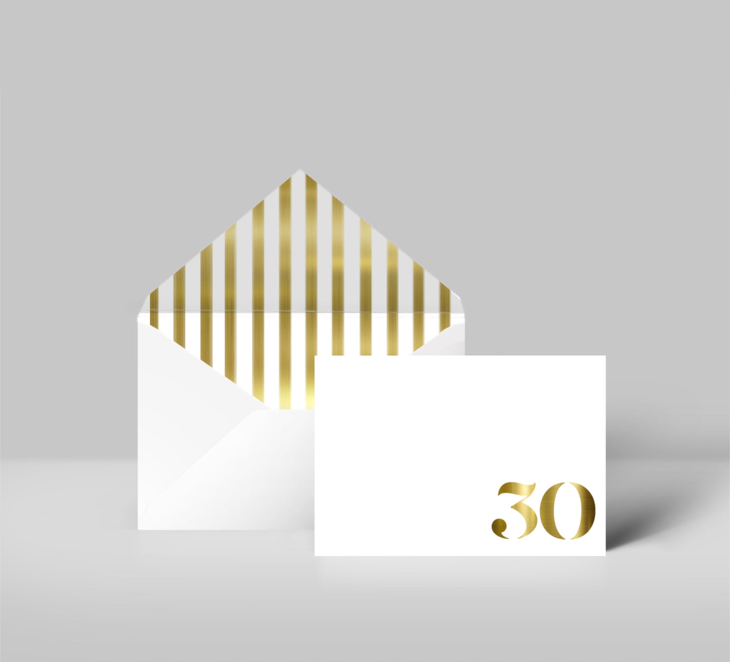 Foil Celebrate! 30 - Greeting Cards