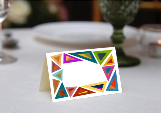 Prism Place Cards