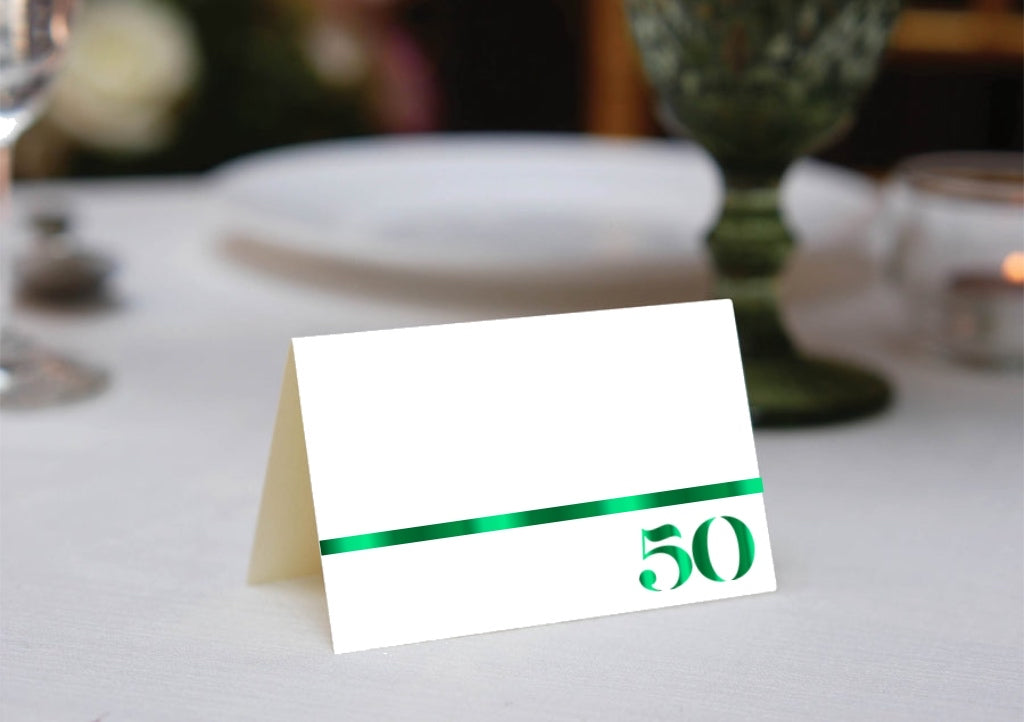 Foil Celebrate! 50 - Place Cards