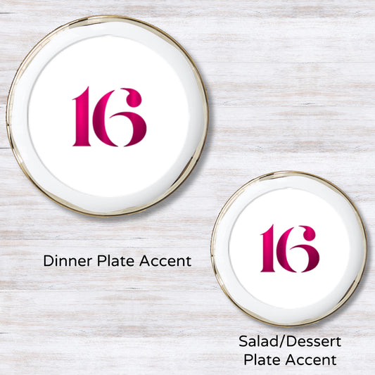 Foil Celebrate! 16 - Plate Accent