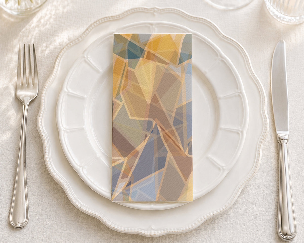 Amber Shard - Printed Guest Towel