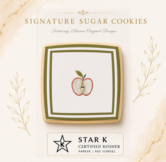 Apple Halves Cookies | 12 Pack | Free Shipping