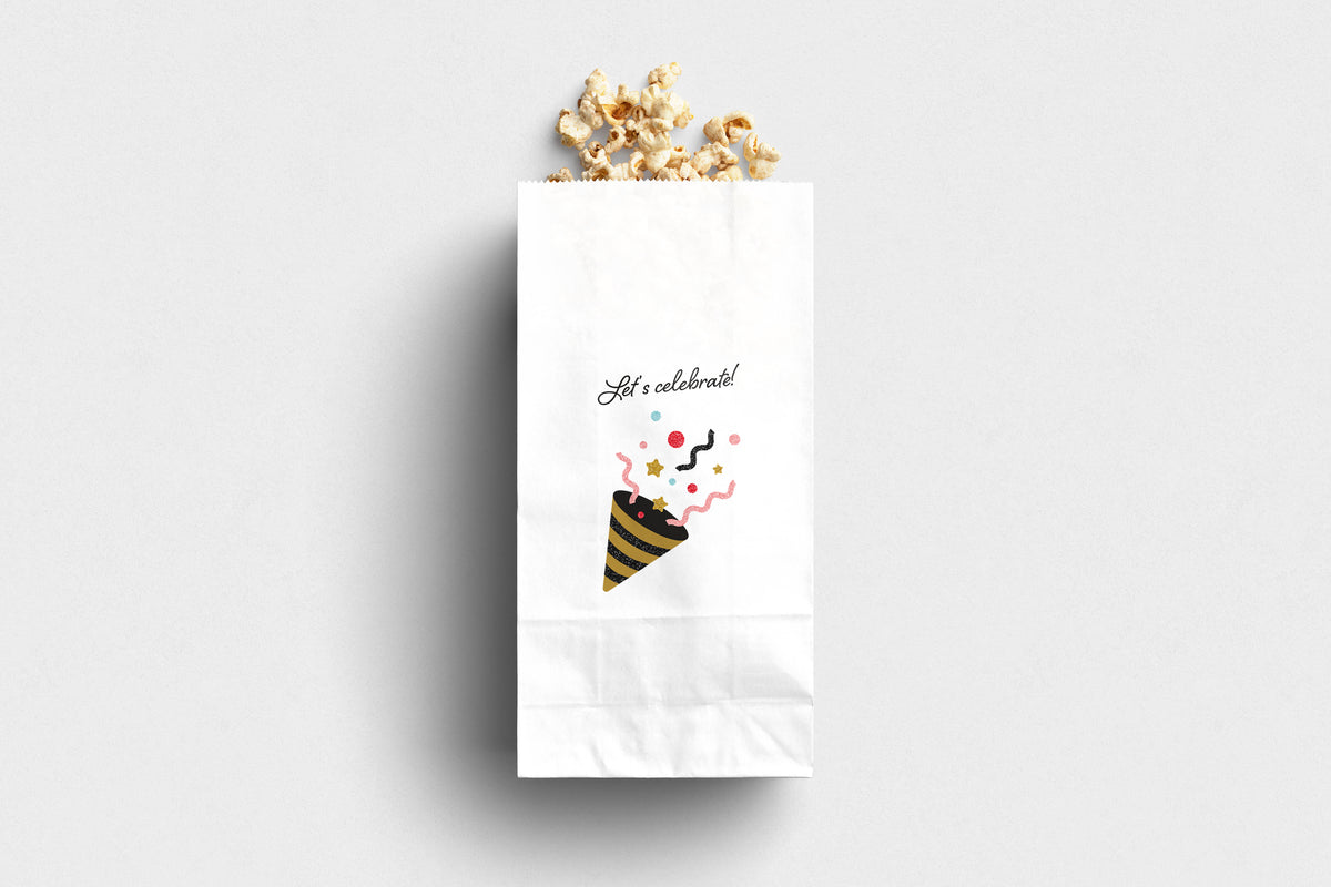 Celepertae Paper Celebrate Popper Printed Paper Bag – altoonastore