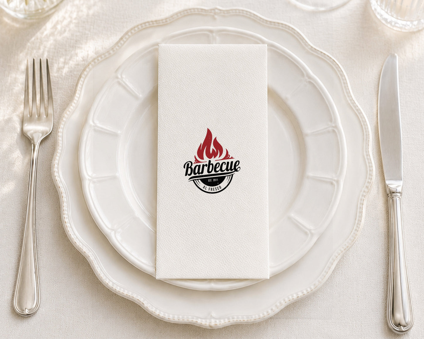 Barbecue - Printed Guest Towel