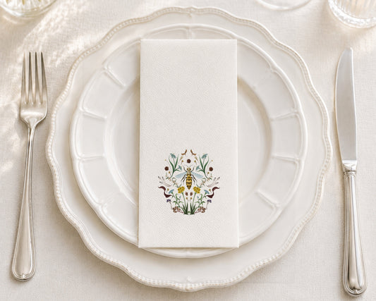 Bee Garden - Printed Guest Towel