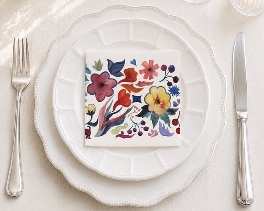Jade Jamboree Cocktail Napkin