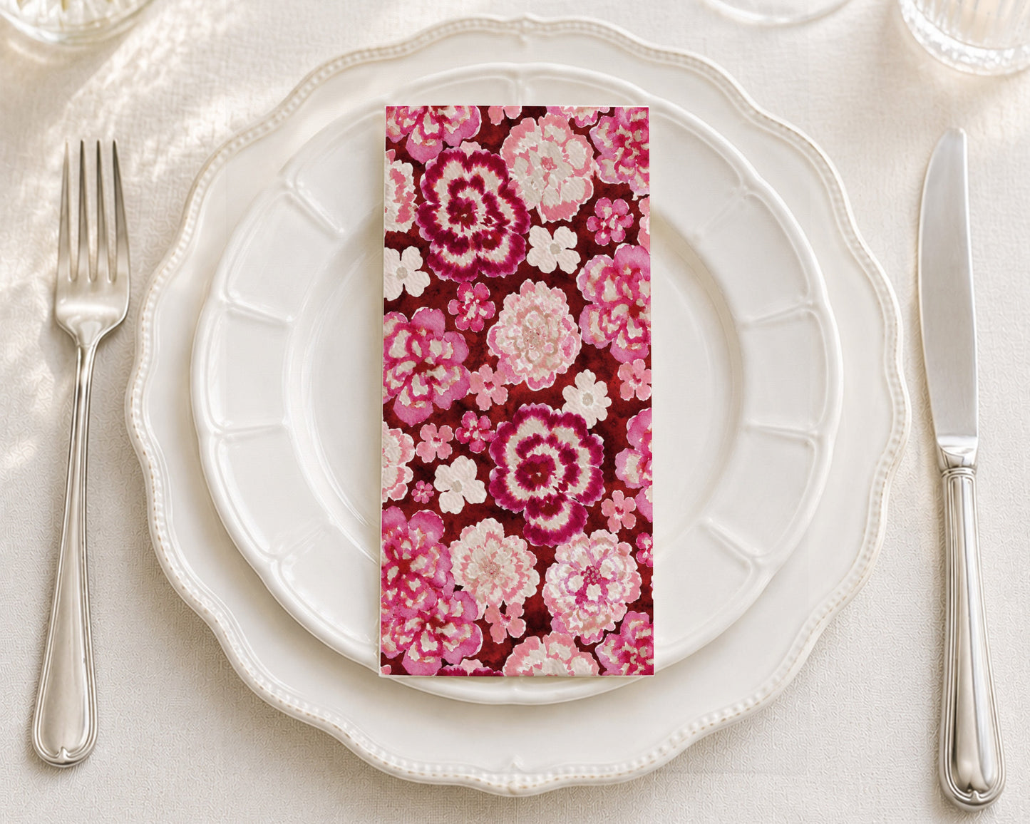 Blush Botanica - Printed Guest Towel