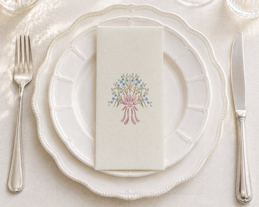 Bouquet - Printed Guest Towel