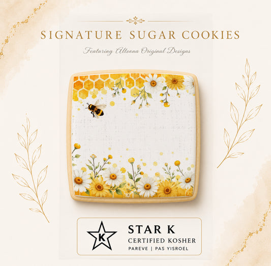 Chamomile Honeycomb Cookies | 12 Pack | Free Shipping