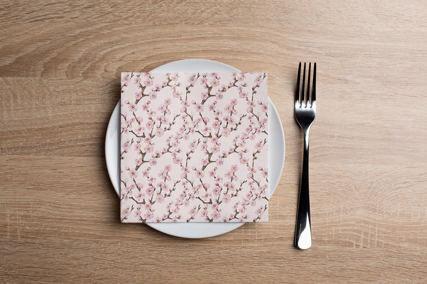 Cherry Blossoms II Cocktail Napkin