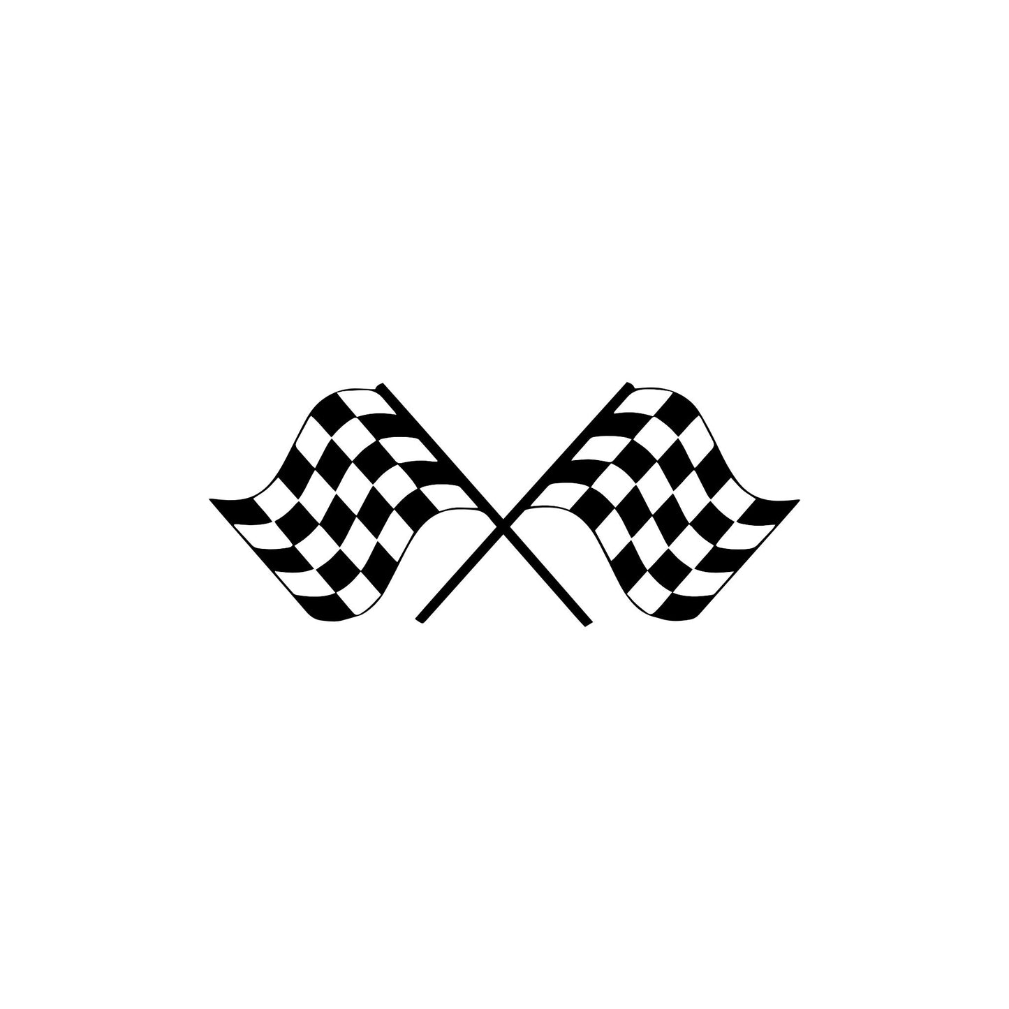 Racing Flags Cocktail Napkin