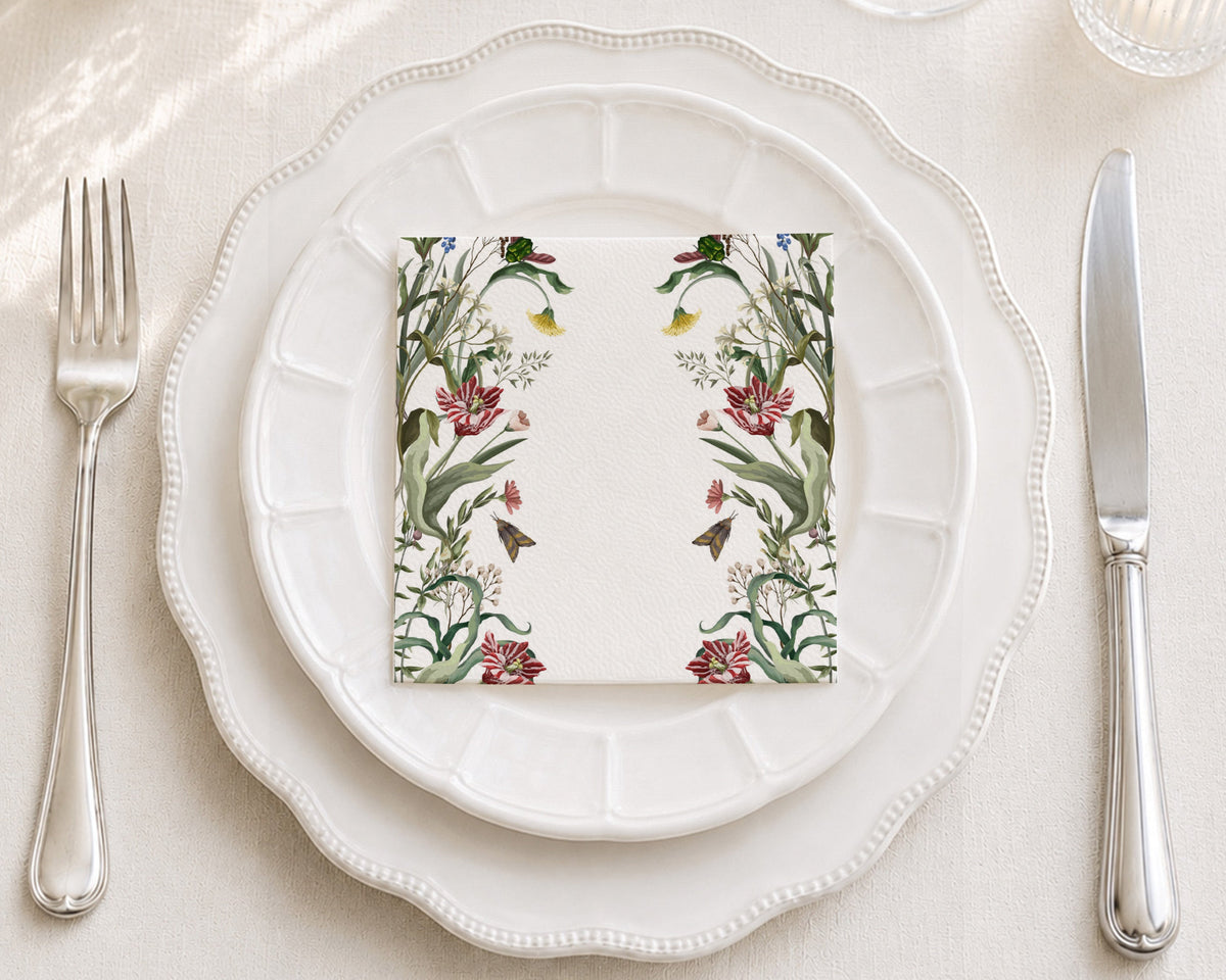 Creeping Garden Cocktail Napkin