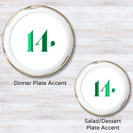 Foil Celebrate! 14 - Plate Accent