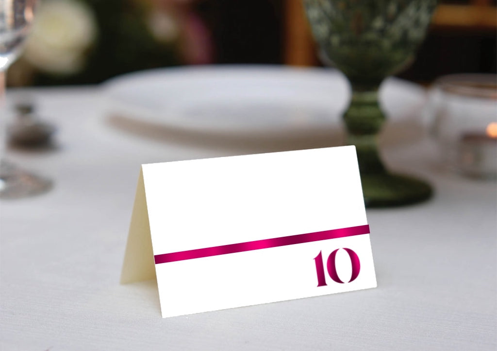 Foil Celebrate! 10 - Place Cards