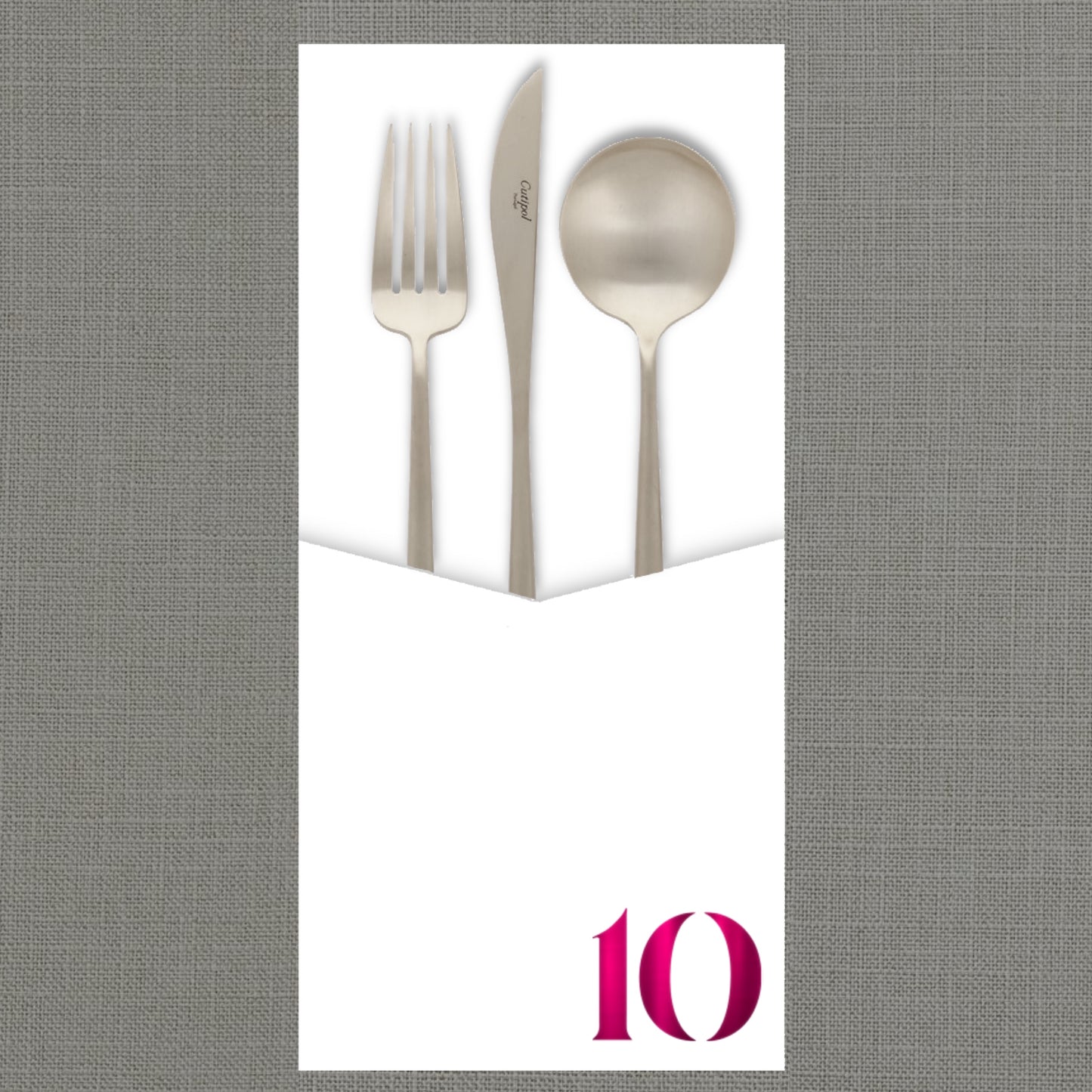 Foil Celebrate! 10 - Cutlery Pouch