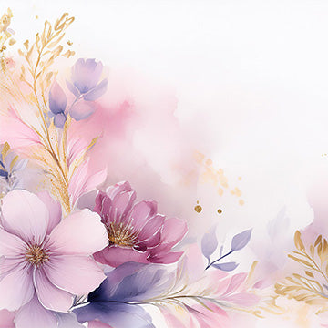 Elegant Spring Blossoms Cocktail Napkin