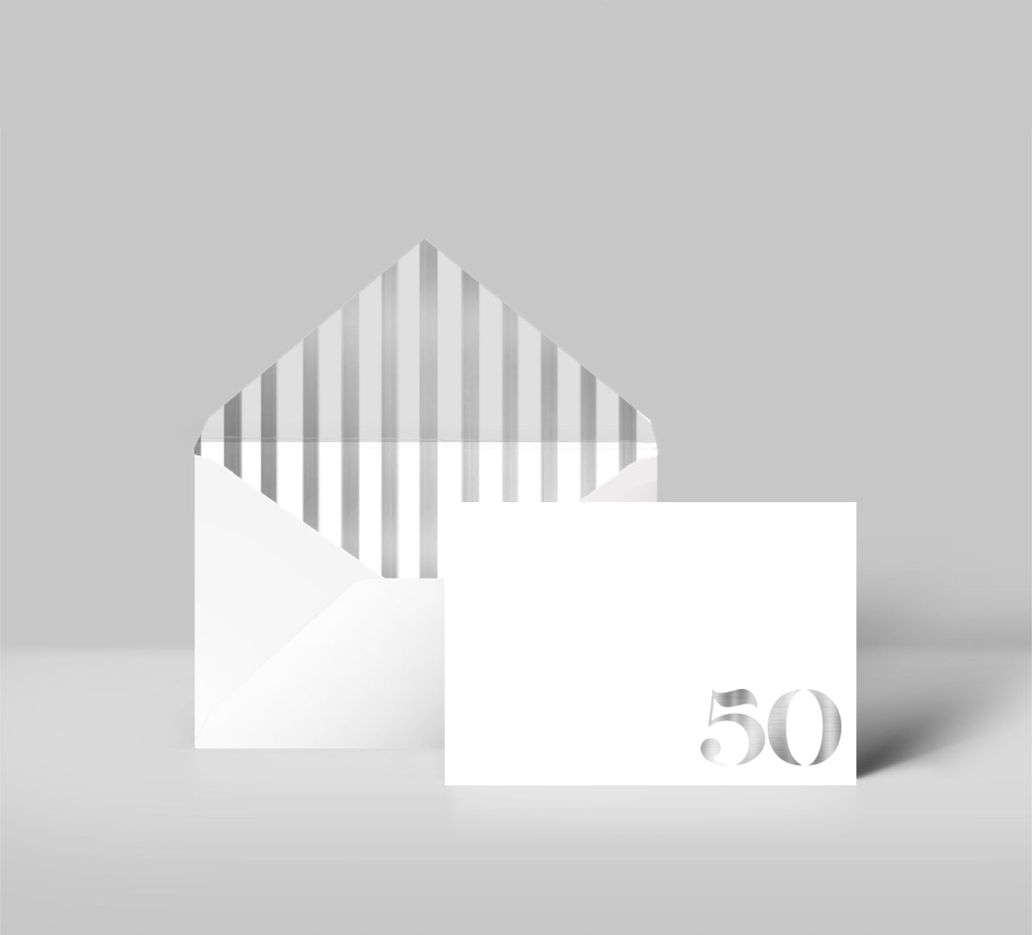Foil Celebrate! 50 - Greeting Cards